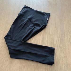 Lululemon Align Crop 21 Black Leggings Size 2
